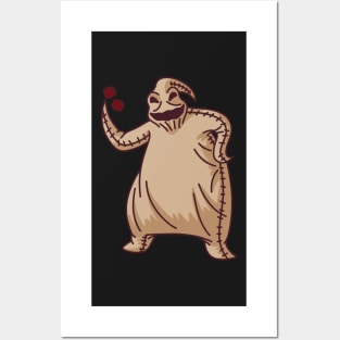 The Nightmare Before Christmas Oogie Boogie Posters and Art